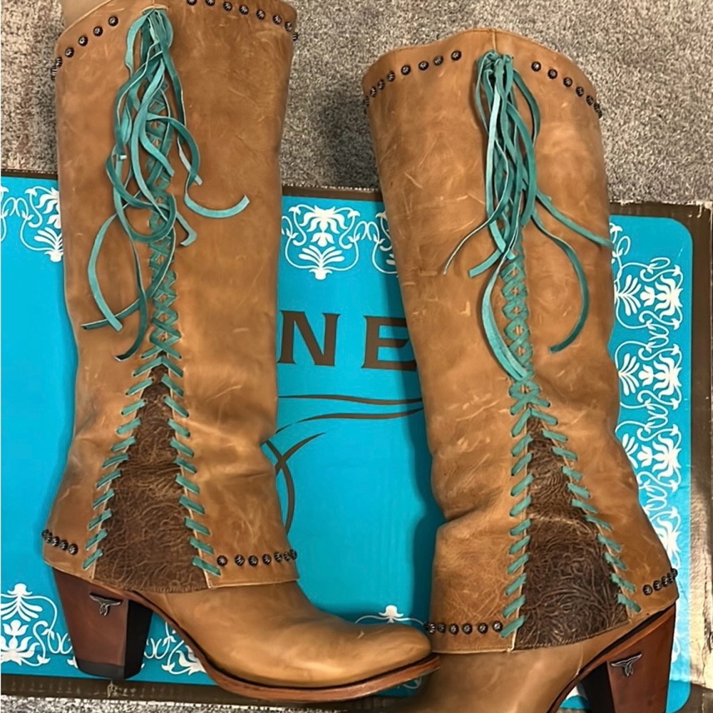 *Reduced* Lane Western High Boot - Picture 2 of 16